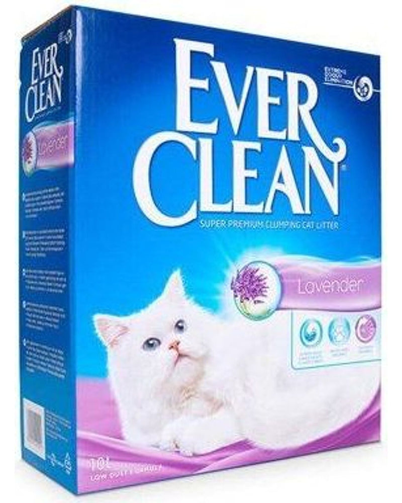Lavanta Kokulu Topaklanan Bentonit 10 L Kedi Kumu