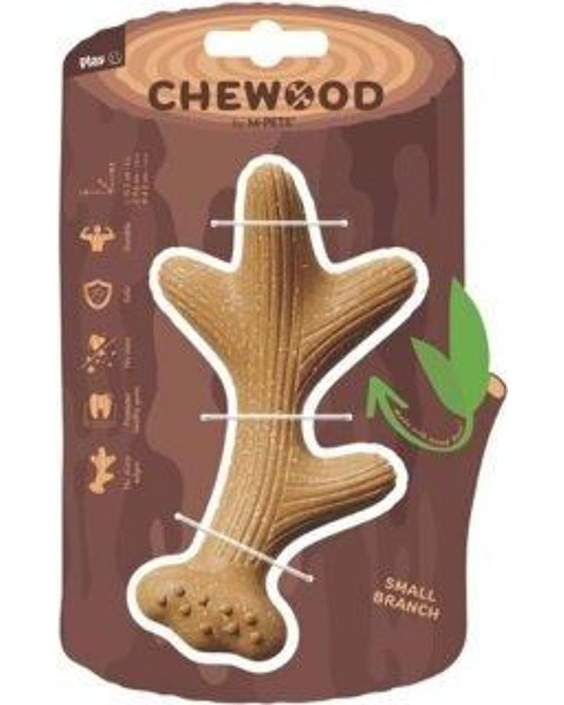 M-Pets Chewood Dal Formlu Köpek Çiğneme Oyuncağı (S)