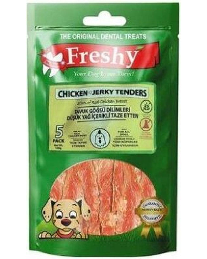 Freshy Kurutulmuş Tavuk Göğsü Dilimleri Köpek Ödülü 100 gr