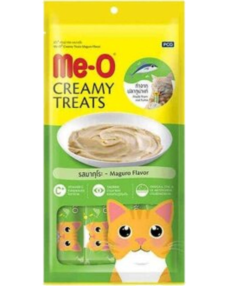 Me-O Creamy Orkinos Balıklı 4x15 gr Krema Kedi Ödülü