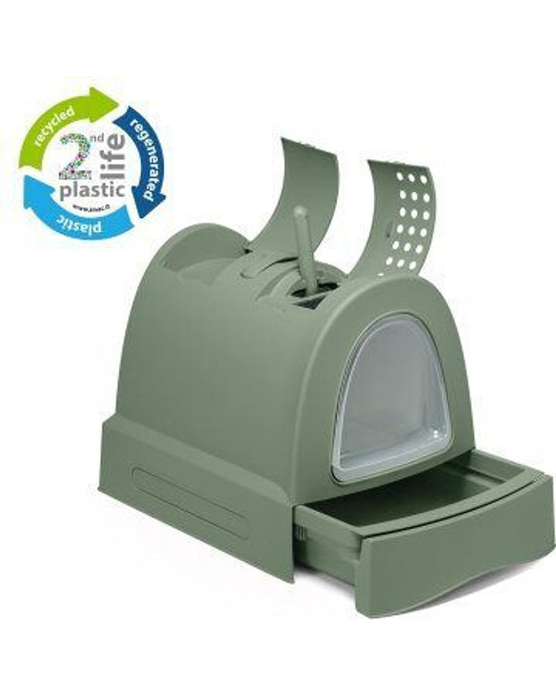 Imac Zuma Çekmeceli Karbon Filtreli Kapalı Kedi Tuvaleti