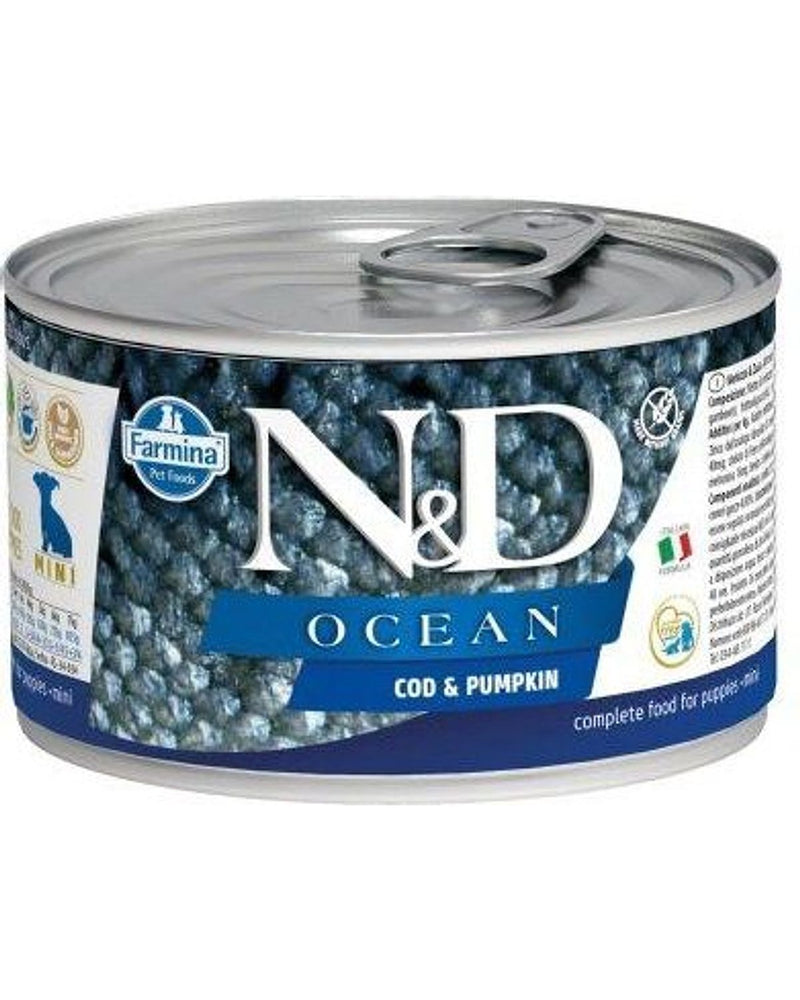 N&D Ocean Morina Balıklı Tahılsız Yavru Köpek Konservesi 140 gr