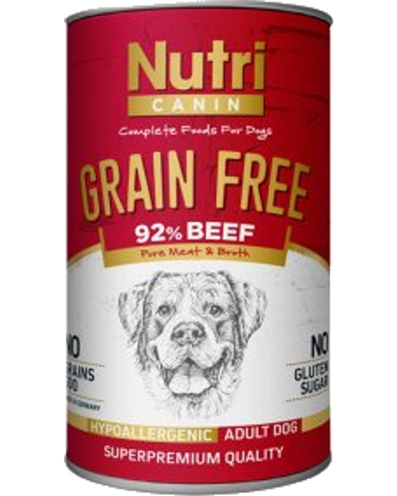 Nutri Canin Biftekli Patatesli Tahılsız Köpek Konservesi 400 gr