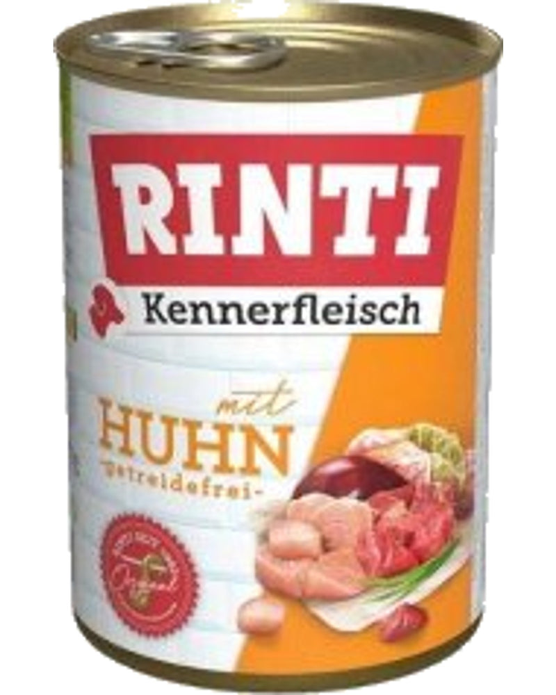 RINTI Tavuk Etli Tahılsız Gurme Yetişkin Köpek Konservesi 400 gr
