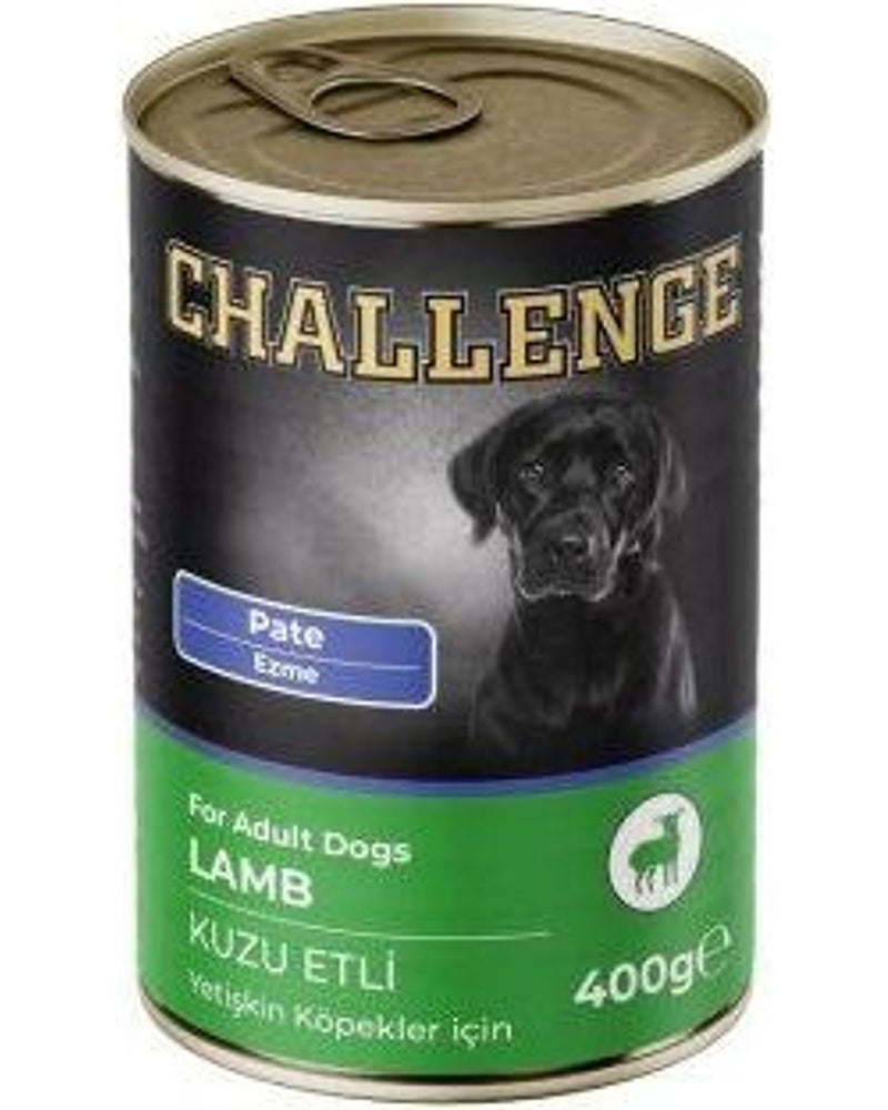 Challenge Kuzu Etli Pate Yetişkin Köpek Konservesi 400 gr