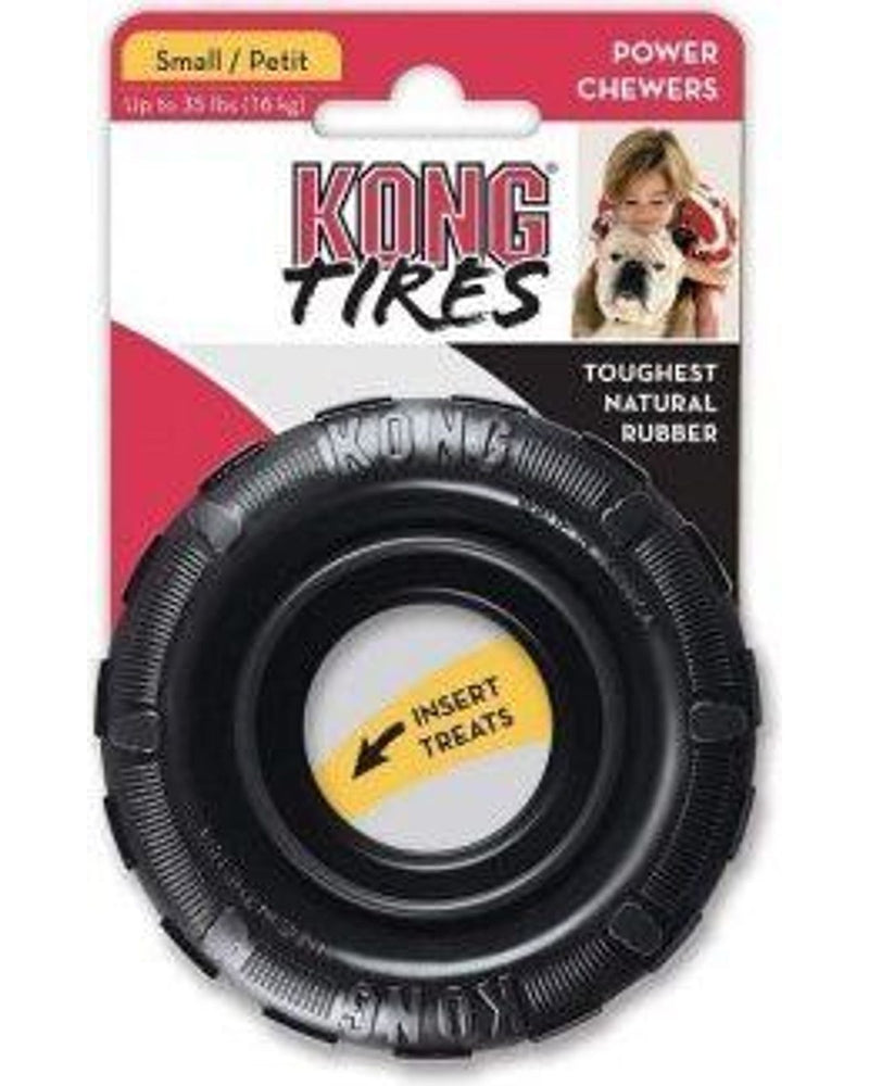 Kong Extreme Tires Ultra Dayanıklı Kauçuk Köpek Oyuncağı S