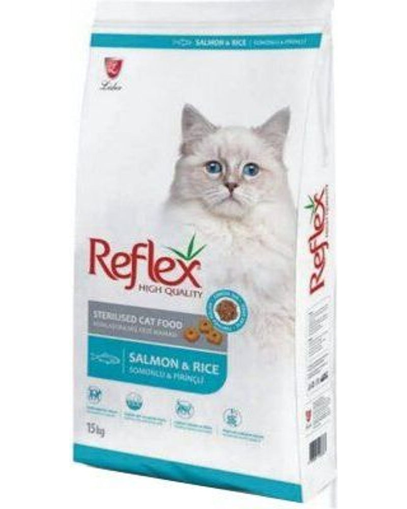 Reflex Somonlu Pirinçli Kısırlaştırılmış Kedi Maması 15 kg