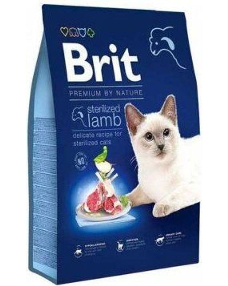 Kısırlaştırılmış Kediler için Kuzu Etli 8 kg Kedi Maması