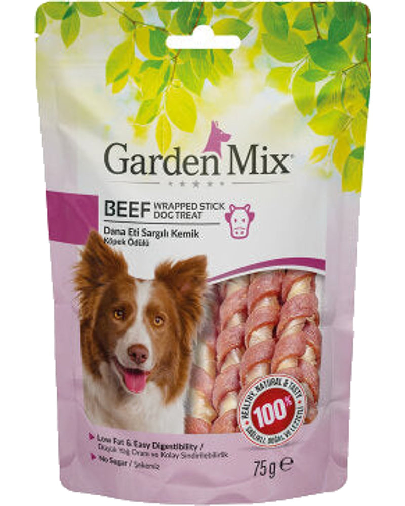Garden Mix Dana Etli Sargılı Kemik Çiğneme Ödülü 75 gr