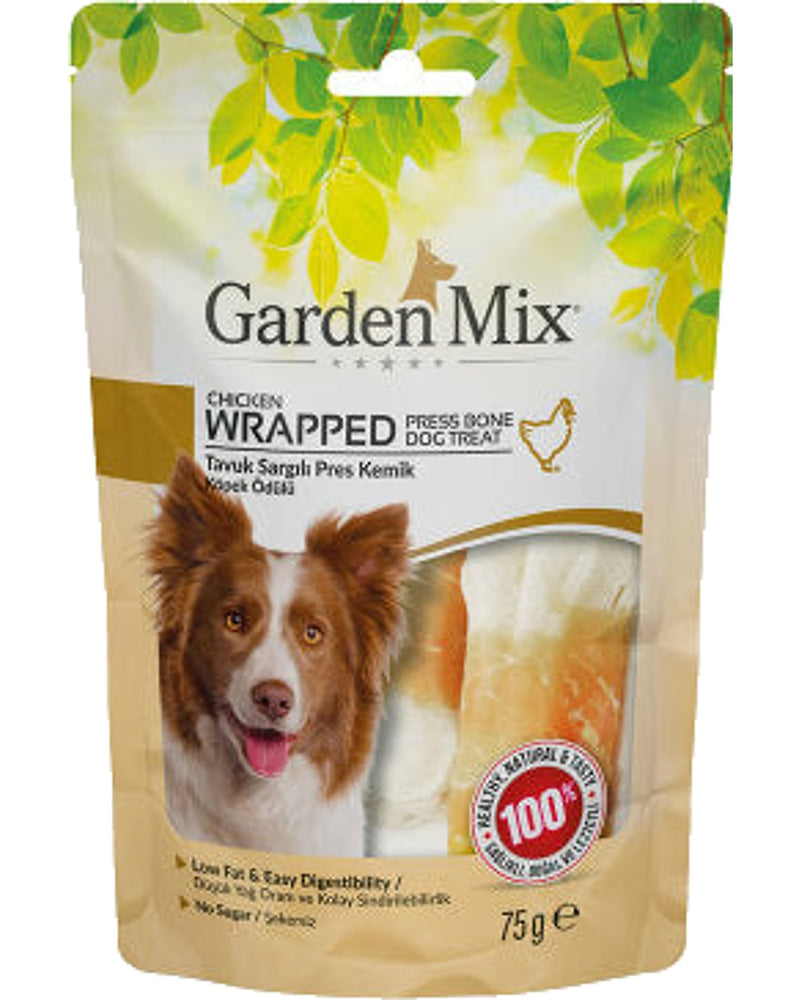 Garden Mix Sargılı Presli Kemik Çiğneme Ödülü 75 gr