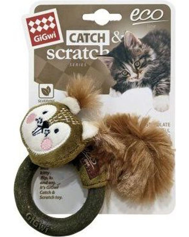 Gigwi Catnipli Sincap Peluş Kedi Oyuncağı