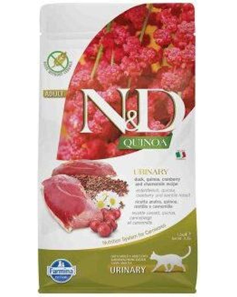 N&D Quinoa Ördekli Üriner Sistem Destekli Kedi Maması 1,5 kg