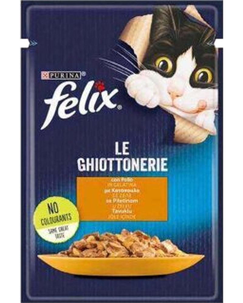 Felix Pouch Jöleli Tavuklu Yetişkin Kedi Konservesi 85 gr