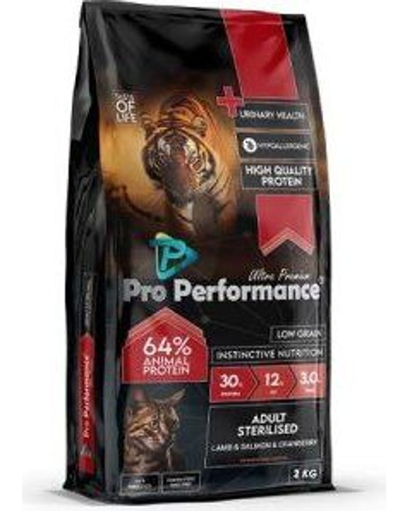 Pro Performance Kuzu Somonlu Kısırlaştırılmış Kedi Maması 2 kg