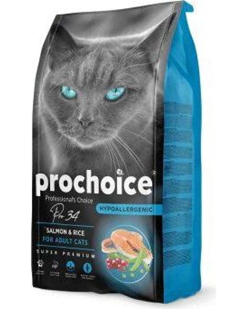 Yetişkin Kediler için Somonlu Pirinçli 2 kg Kedi Maması