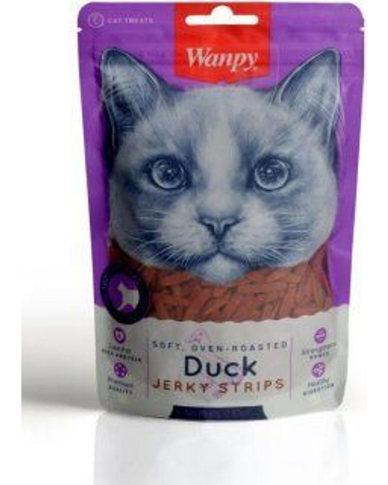 Wanpy Ördekli Yumuşak Şerit Kedi Ödülü 80 gr