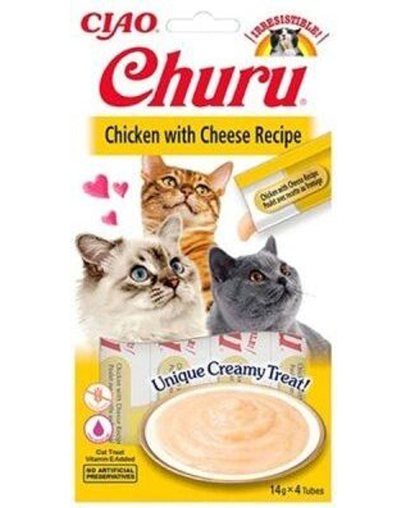 Tavuklu ve Peynirli Krema Kedi Ödülü 4 x 14 gr
