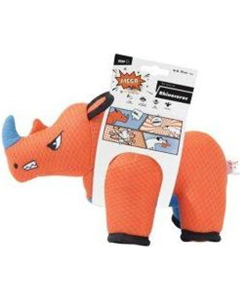 M-Pets Sesli Dayanıklı Gergedan Köpek Oyuncağı 30 cm