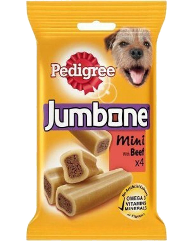 Pedigree Jumbone Mini Biftek Dolgulu Köpek Çiğneme Ödülü (160 gr)