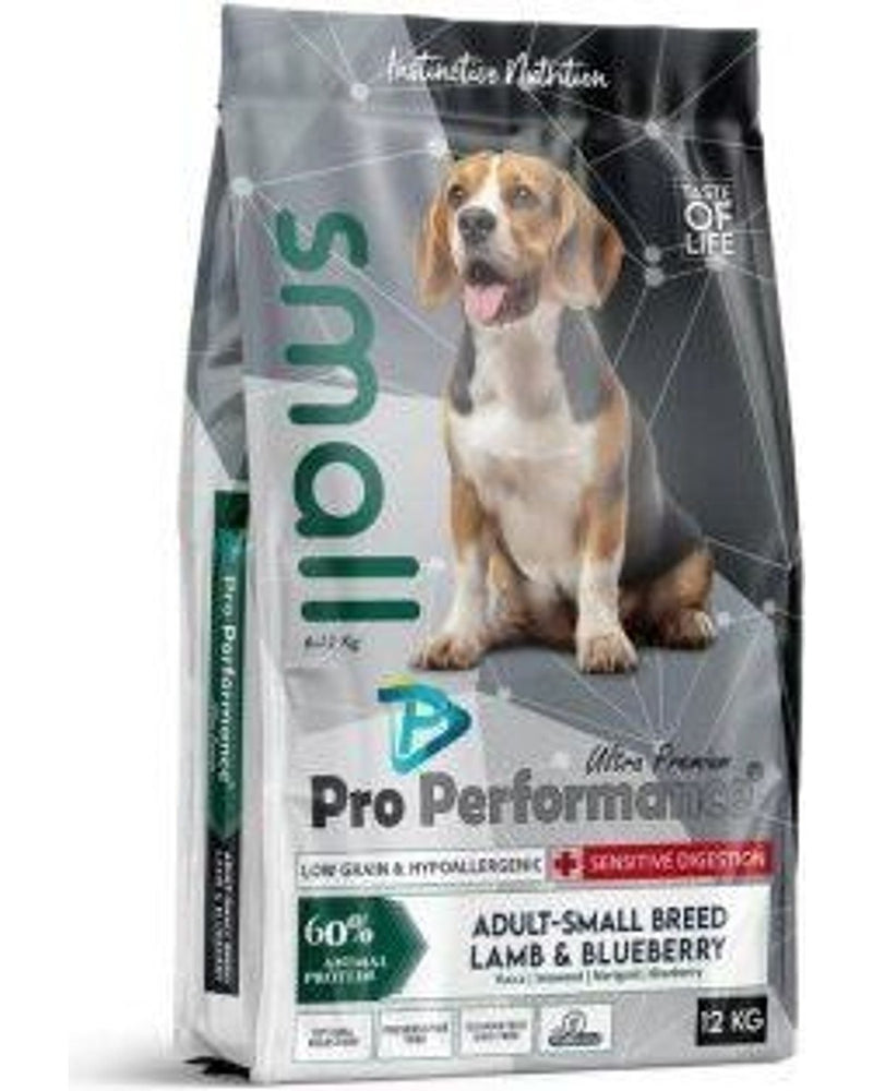 Pro Performance Kuzulu Yaban Mersinli Küçük Irk Köpek Maması 2 kg