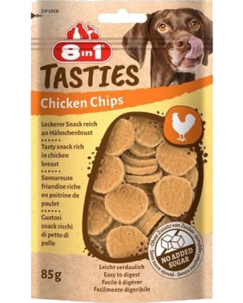 8in1 Fırında Tavuk Göğsü Çıtır Köpek Ödülü 85 gr