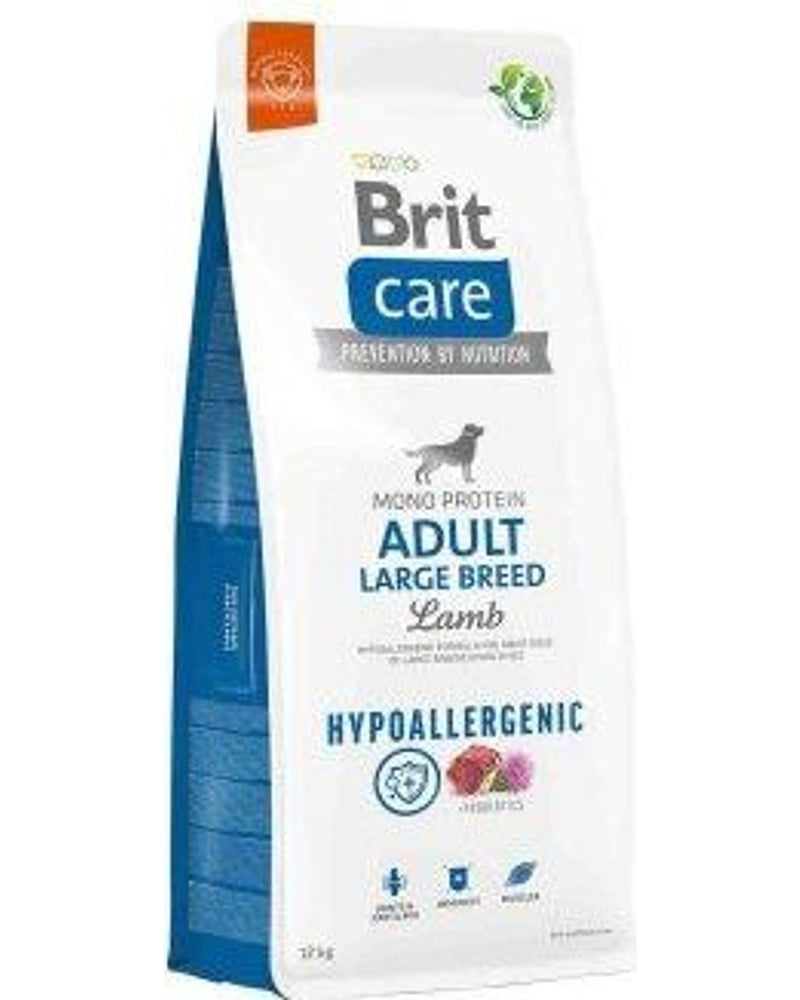 Brit Care Hipoalerjenik Tek Protein Kuzulu Büyük Irk Maması 12 kg