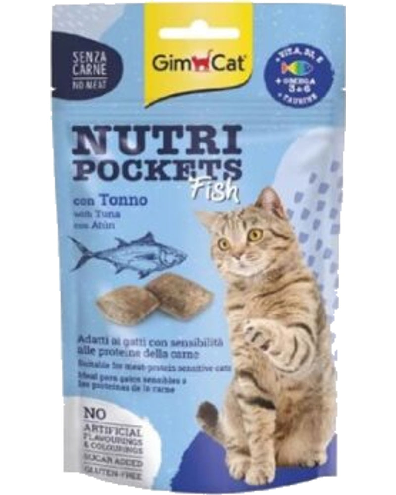 Ton Kremalı Dolgulu Çıtır Düşük Kalorili Kedi Ödülü 60 gr