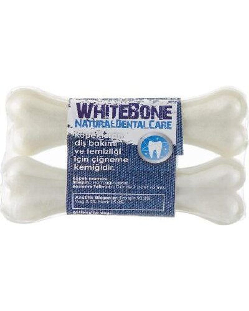 Beyaz Çiğneme Kemiği 11 cm 2'li 70 gr