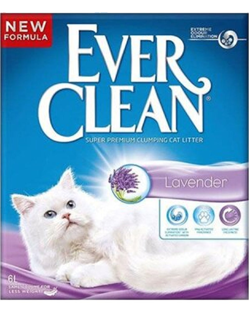 Ever Clean Lavanta Kokulu Topaklaşan Kedi Kumu 6 L