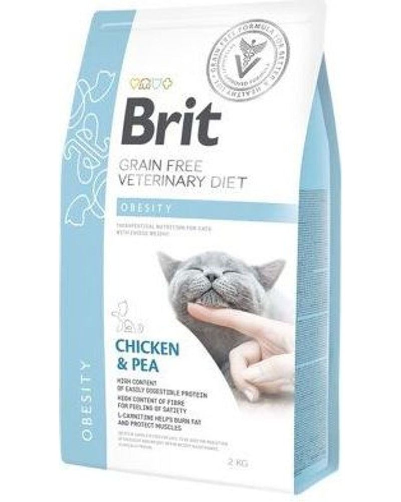 Brit Vet Diet Obesity Tahılsız Kilo Kontrolü Kedi Maması 2 kg