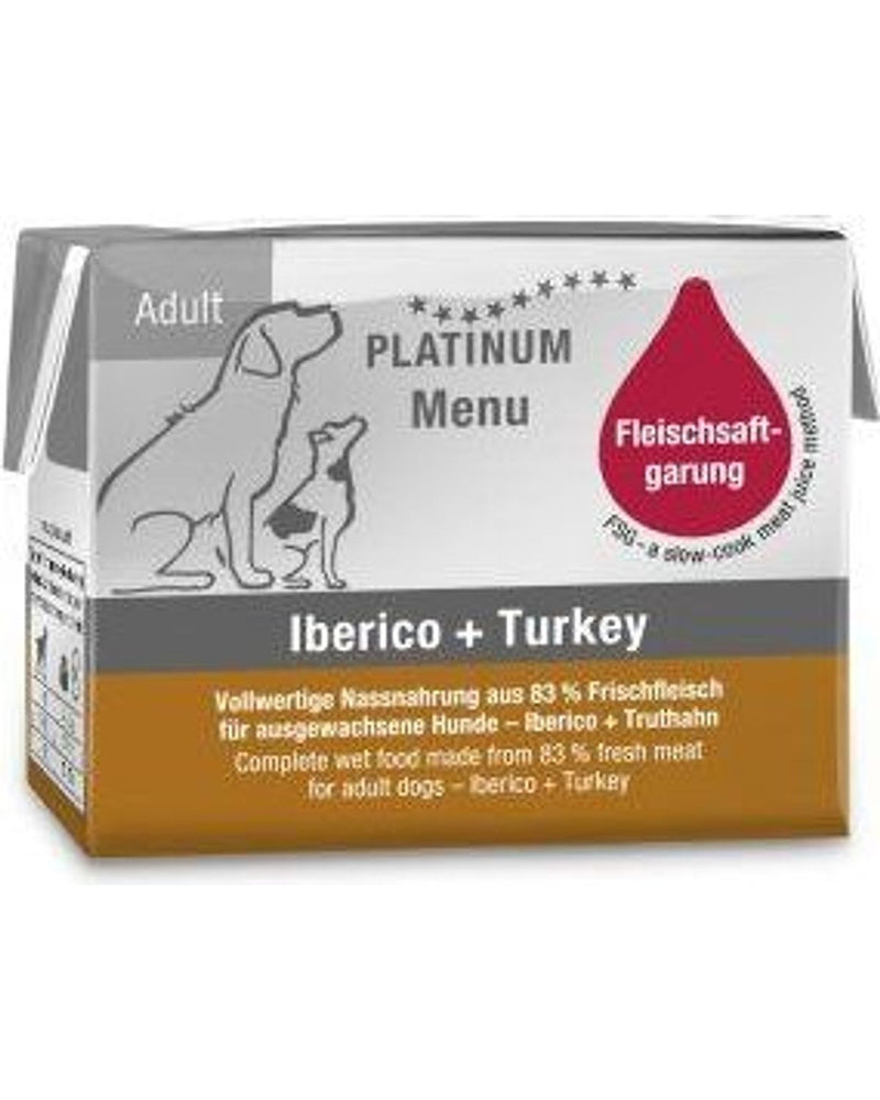 Platinum İberico ve Hindili Yetişkin Köpek Yaş Maması 90 gr