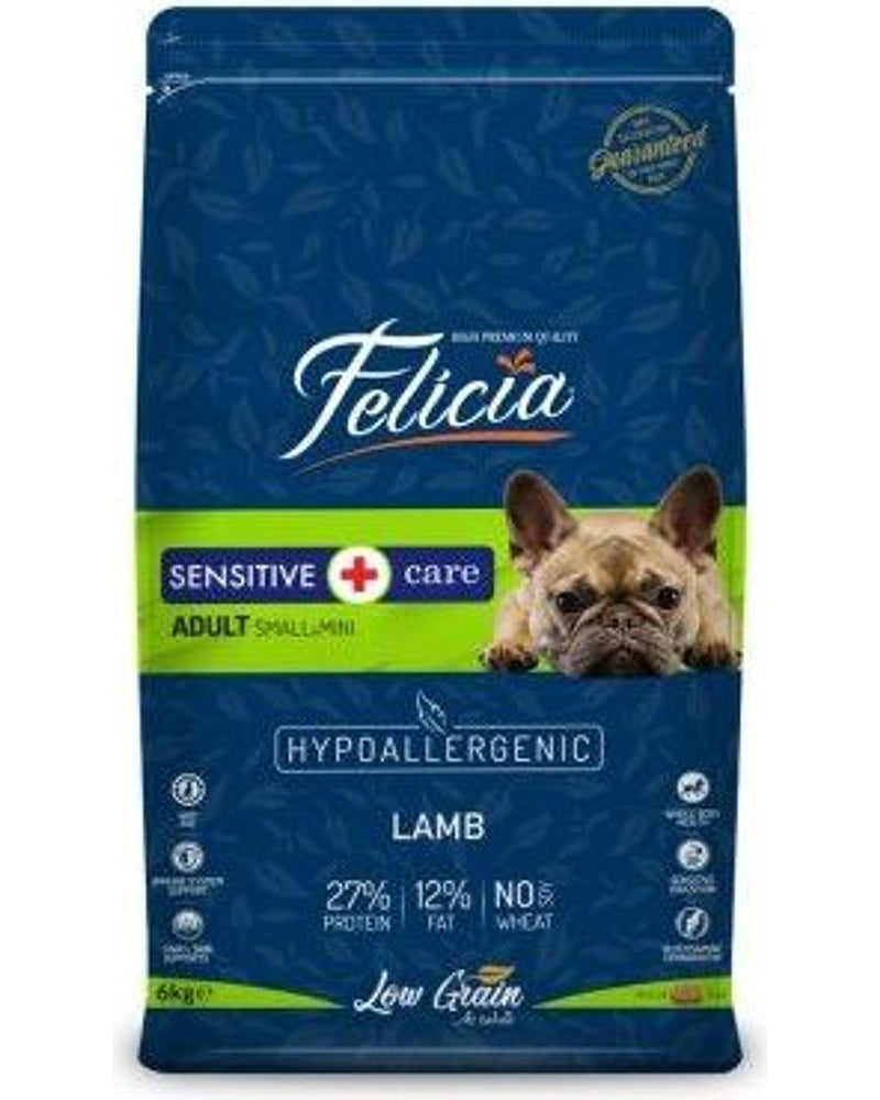 Felicia Düşük Tahıllı Kuzulu Küçük Irk Köpek Maması 6 kg (2x3 kg)