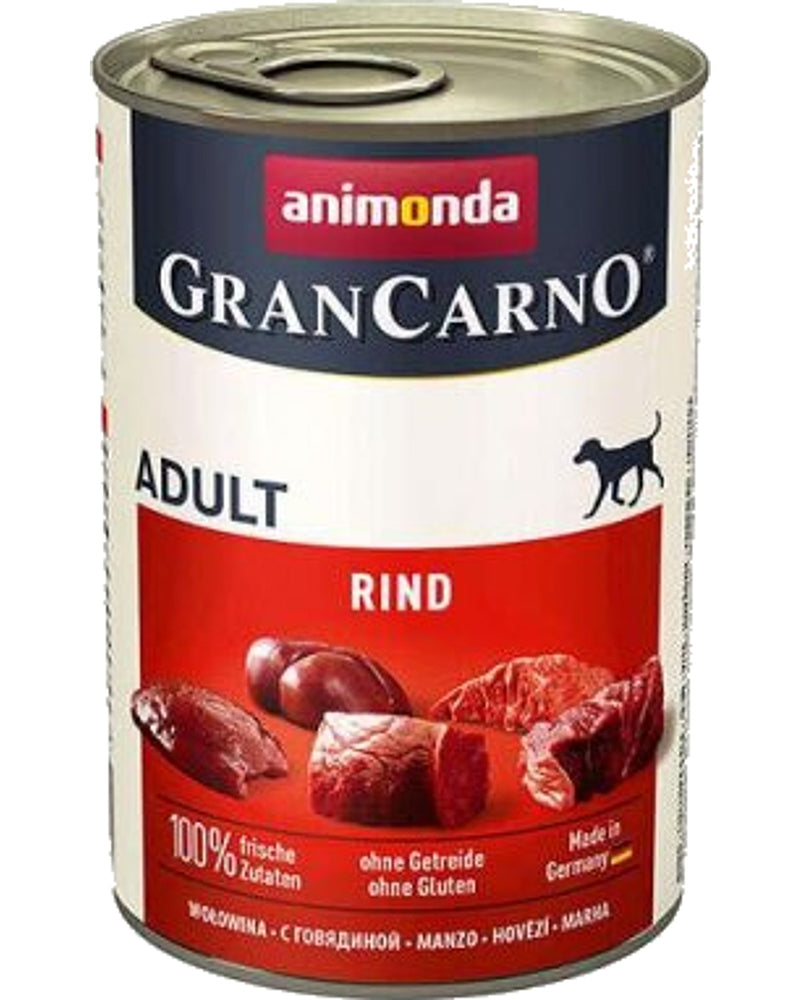 Animonda Gran Carno Sığır Etli Yetişkin Köpek Konservesi 400 gr