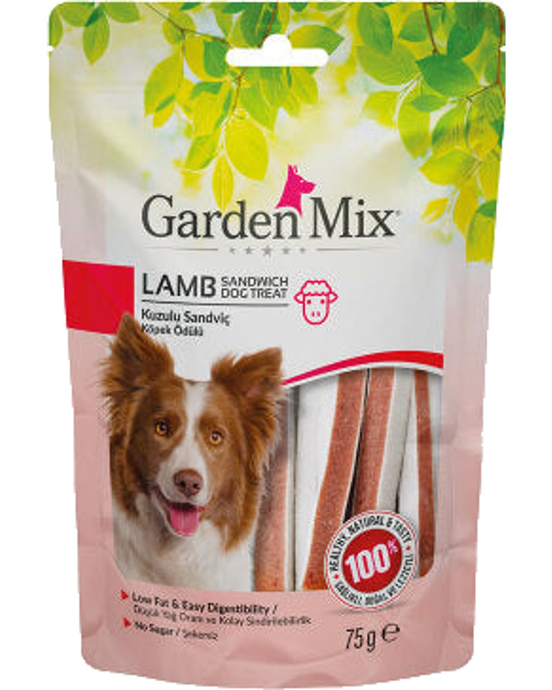 Garden Mix Kuzulu Sandviç Köpek Ödülü (75 gr)