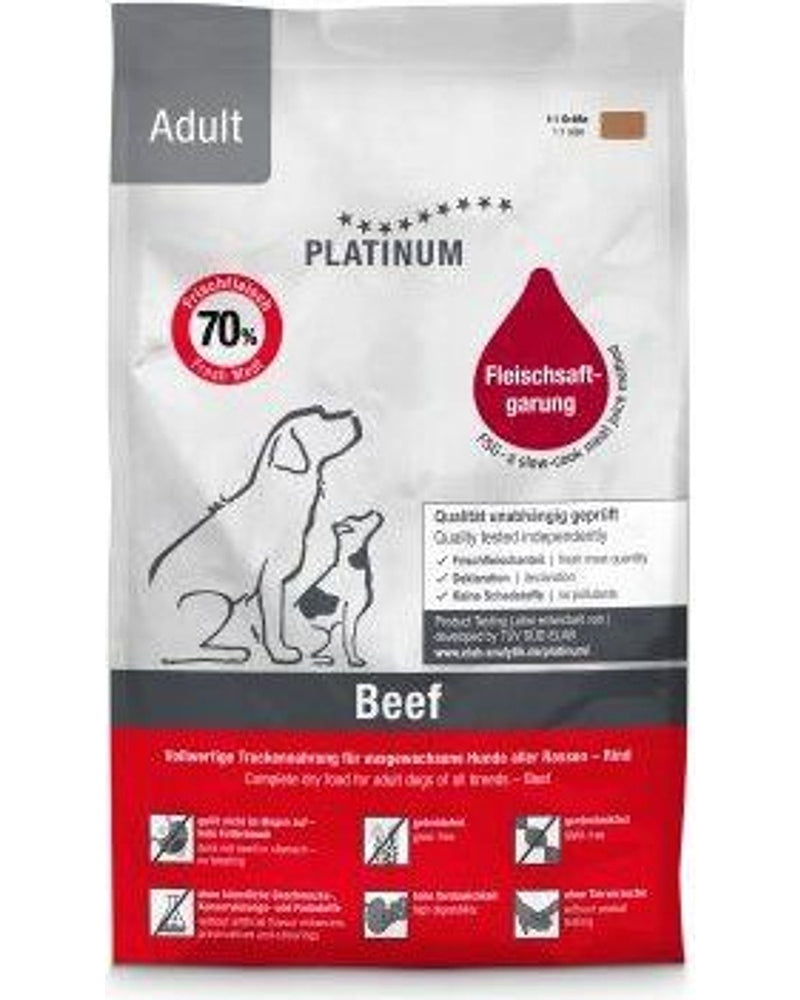 Platinum Sığır Etli Yarı Nemli Yetişkin Köpek Maması 1,5 kg
