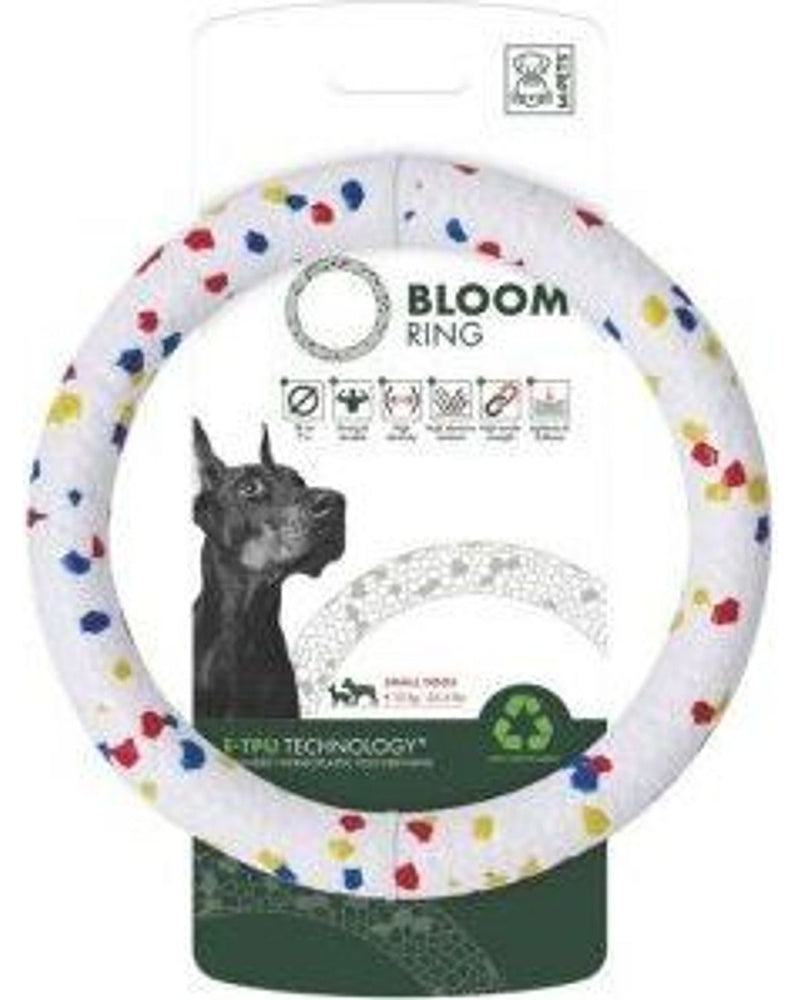 M-Pets Bloom Ring Parçalanmaz Yüzen Köpek Halka Oyuncağı 18 cm