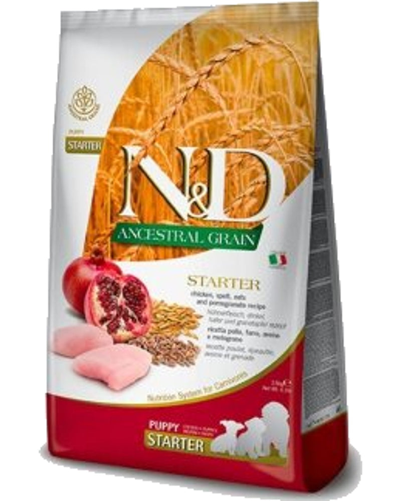 N&D Tavuklu Narlı Düşük Tahıllı Anne ve Yavru Köpek Maması 2,5 kg