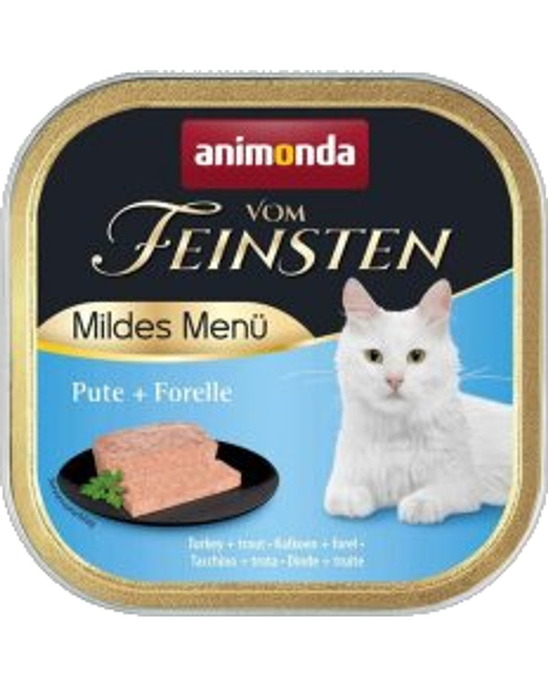 Animonda Hindi ve Alabalıklı Kısırlaştırılmış Yaş Kedi Maması 100 gr