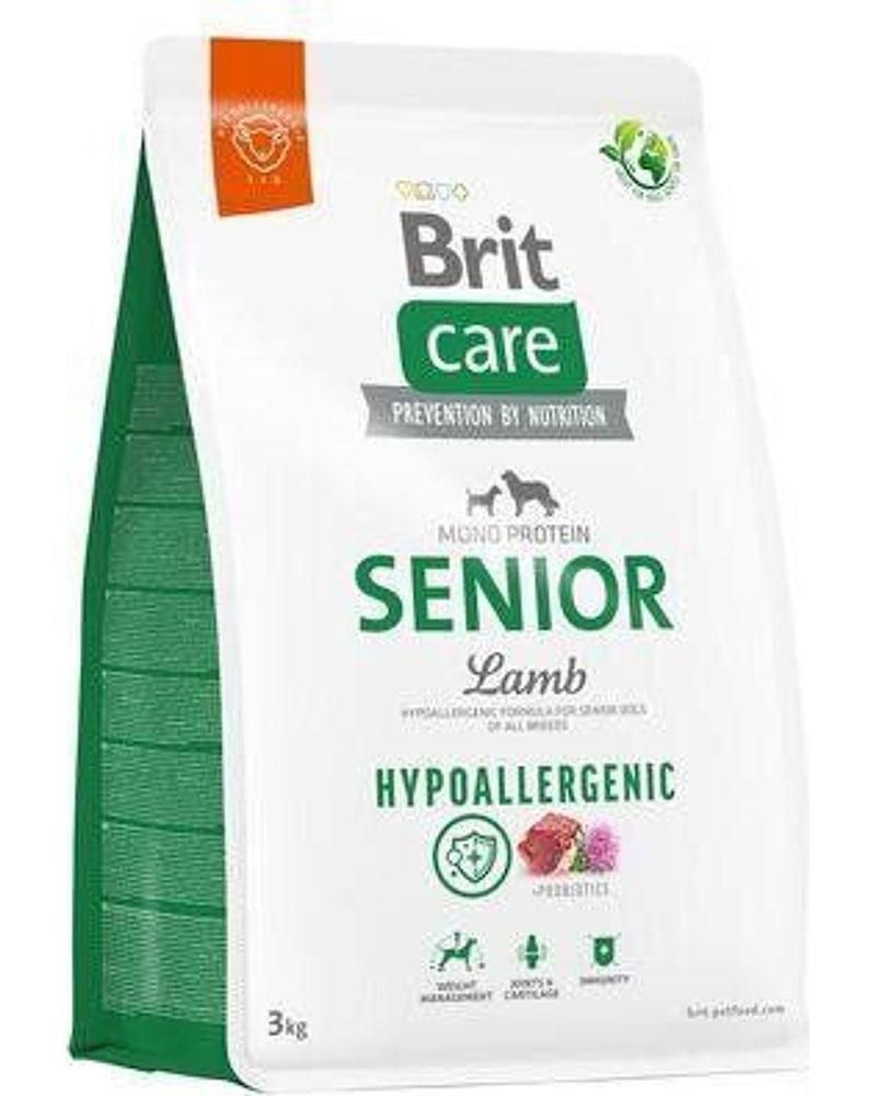 Brit Care Kuzu Etli Hipoalerjenik Yaşlı Köpek Maması 3 kg