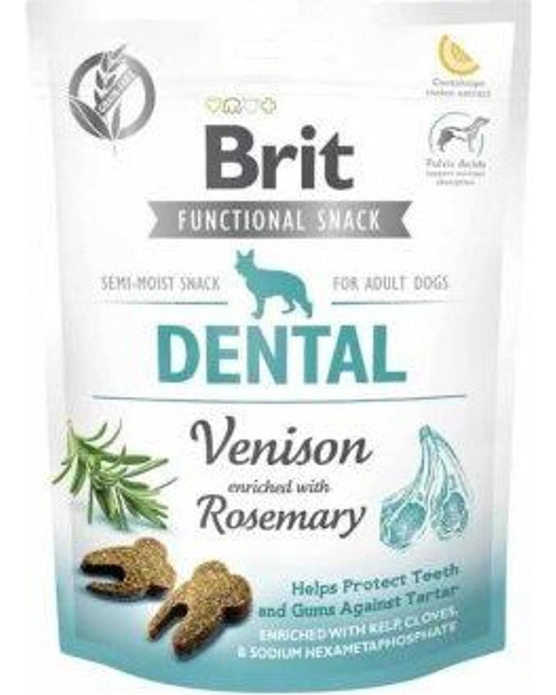 Brit Care Dental Diş Sağlığı Glutensiz Geyikli Köpek Ödülü 150 gr