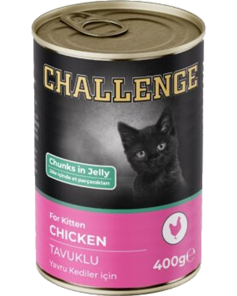 Challenge Tavuklu Yavru Kedi Konservesi 400 gr
