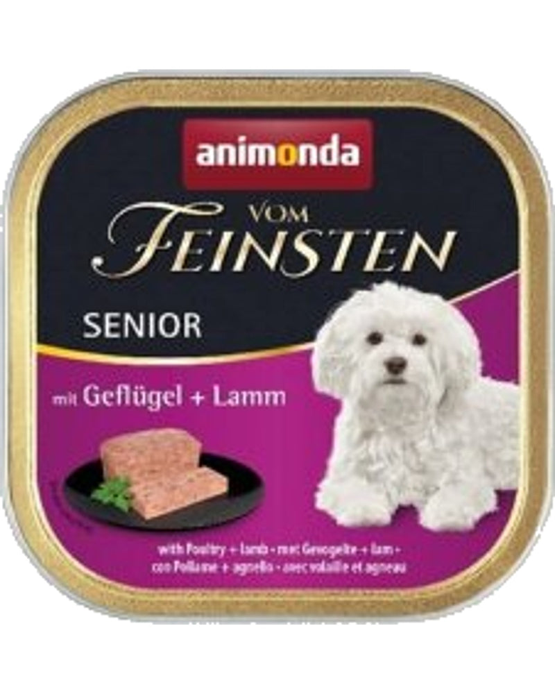 Animonda Vom Feinsten Kümes Hayvanlı Kuzu Etli Yaşlı Köpek Konservesi
