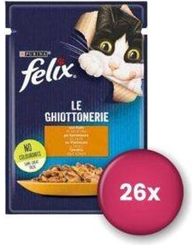 Felix Jöleli Tavuklu Yetişkin Kedi Konservesi 85 gr 26'lı