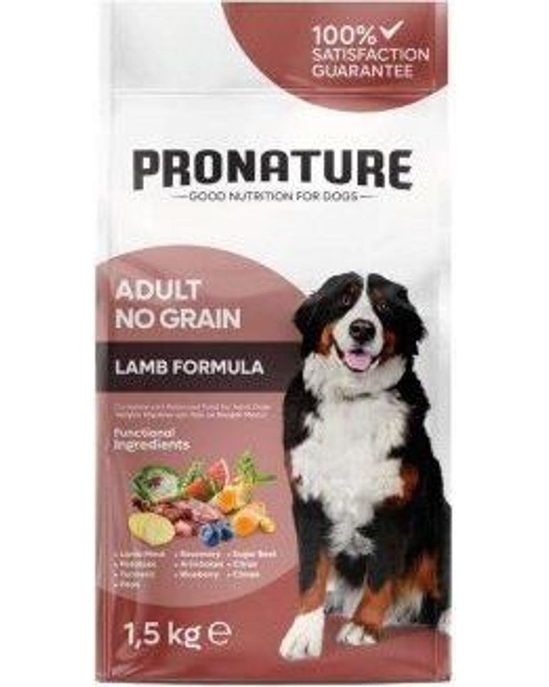 Pronature Hipoalerjenik Kuzulu Tahılsız Küçük Irk Köpek Maması 1,5 kg