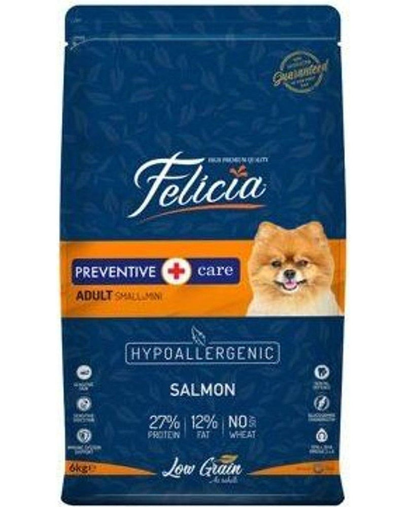 Felicia Hipoalerjenik Somonlu Küçük Irk Köpek Maması 6 kg