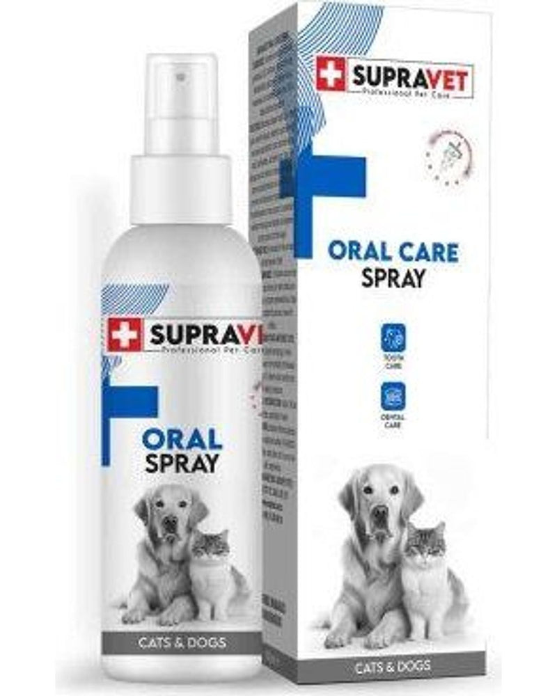 Supravet Oral Care Fırçasız Kedi-Köpek Ağız Bakım Spreyi 100 ml