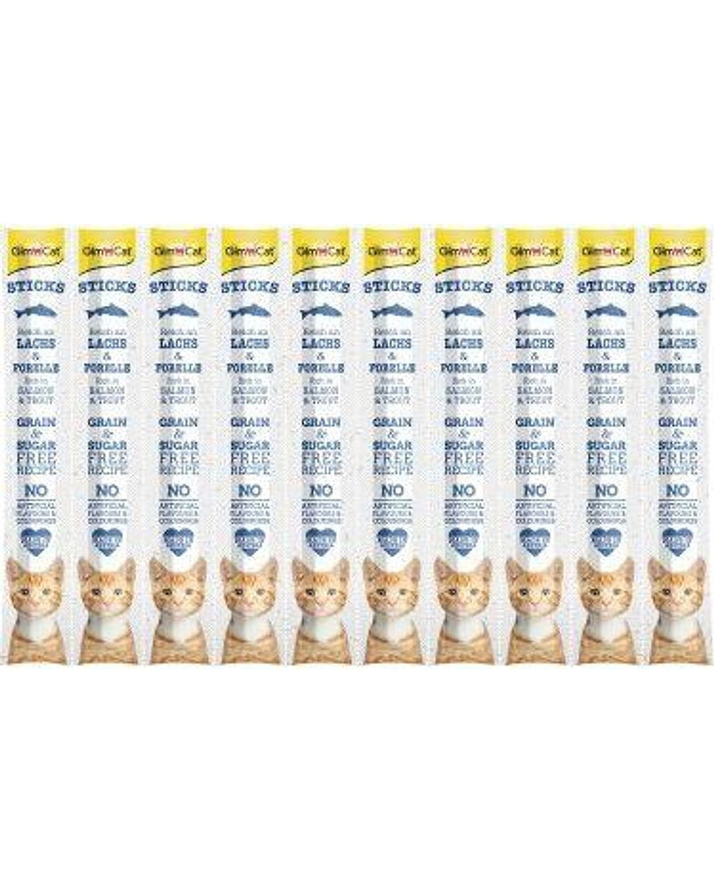 GimCat Somon Alabalıklı Çubuk Kedi Ödülü 50 gr x 10