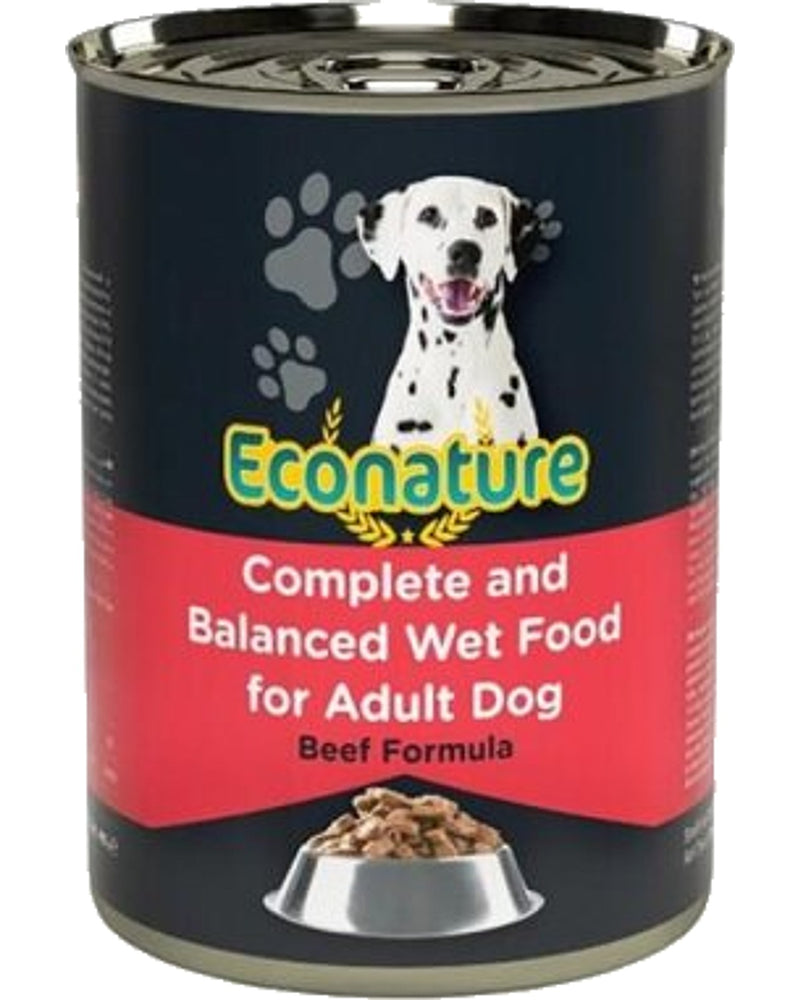 Econature Sığır Etli Yetişkin Köpek Yaş Maması 400 gr