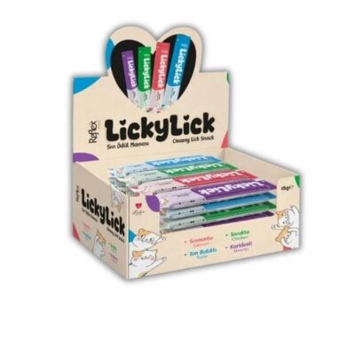Reflex Plus LickyLick Karışık Sıvı Kedi Ödülü 72 Adet