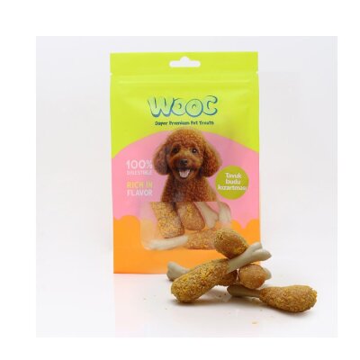 Wooc Tavuk Budu Kurutulmuş Köpek Çiğneme Ödülü 75 gr